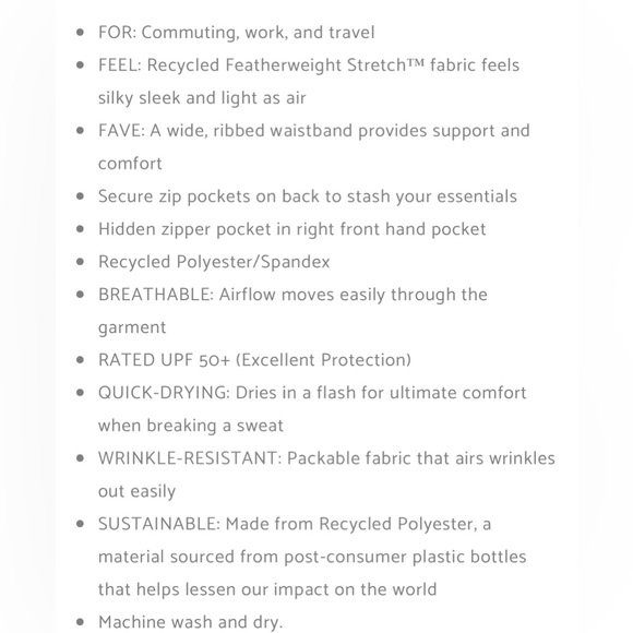 ATHLETA Nolita Slim Tapered Crop Pants, size 14 - Picture 2 of 13